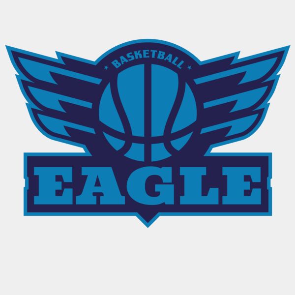 Eagle Basketball Logo Template Thumbnail