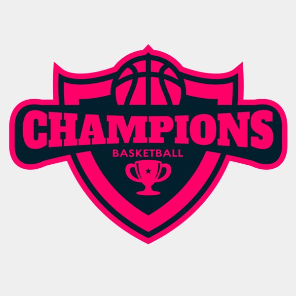 Champions Basketball League logo template Thumbnail