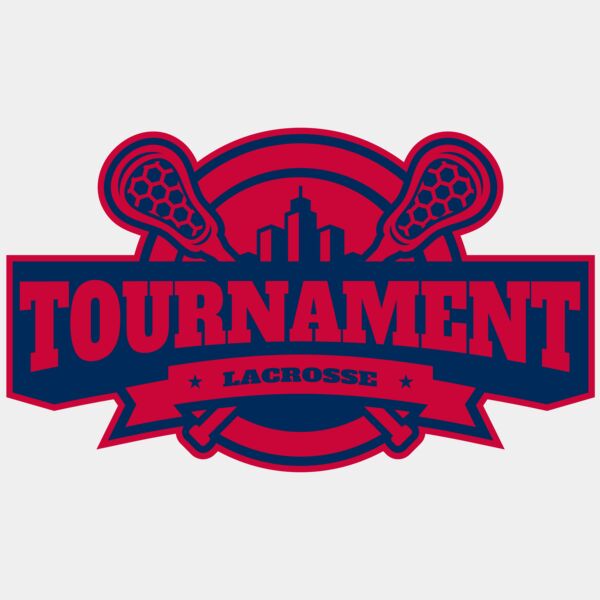 Tournament Lacrosse Logo Template Thumbnail
