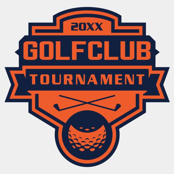 Golf club Tournament logo template 02 Thumbnail