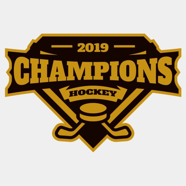 Champions Hockey logo template Thumbnail