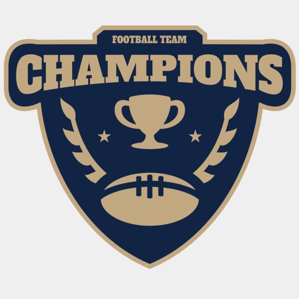 Champions Football Team logo template Thumbnail