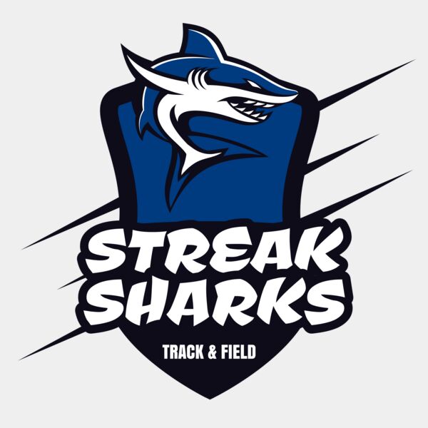 Sharks Track & Field Team Logo 01 Thumbnail