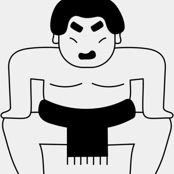 Sumo Wrestler Art Thumbnail