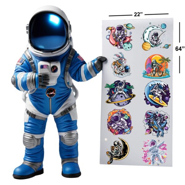 22 x 64 DTF Heat Transfer - Upload Gang Sheet Thumbnail