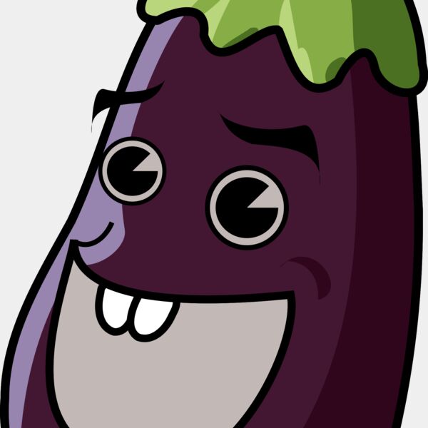 Eggplant Cartoon Thumbnail