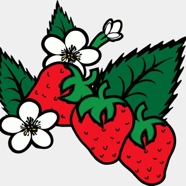 Patch of Strawberries Thumbnail