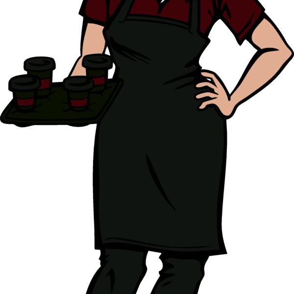 waitressM010 eps Thumbnail