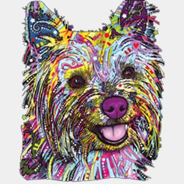 Colorful Yorkie Thumbnail