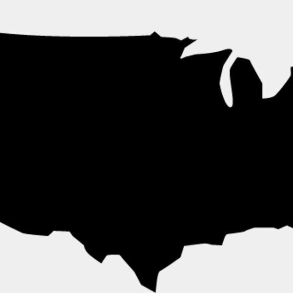 USA Map Silhouette2 Thumbnail