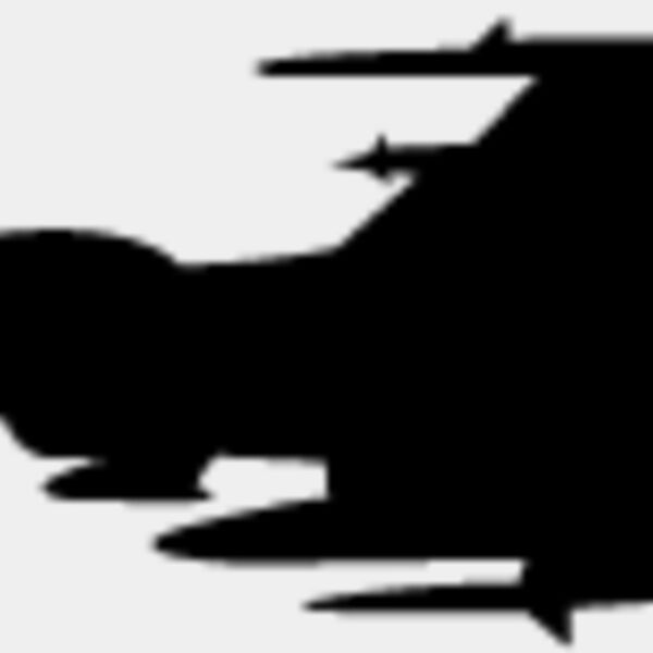Fighter Jet Silhouette9 Thumbnail