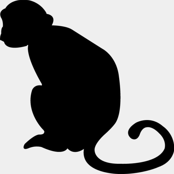 Monkey Silhouette6 Thumbnail