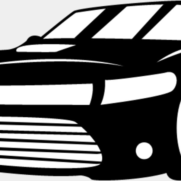 Muscle Car Silhouette4 Thumbnail