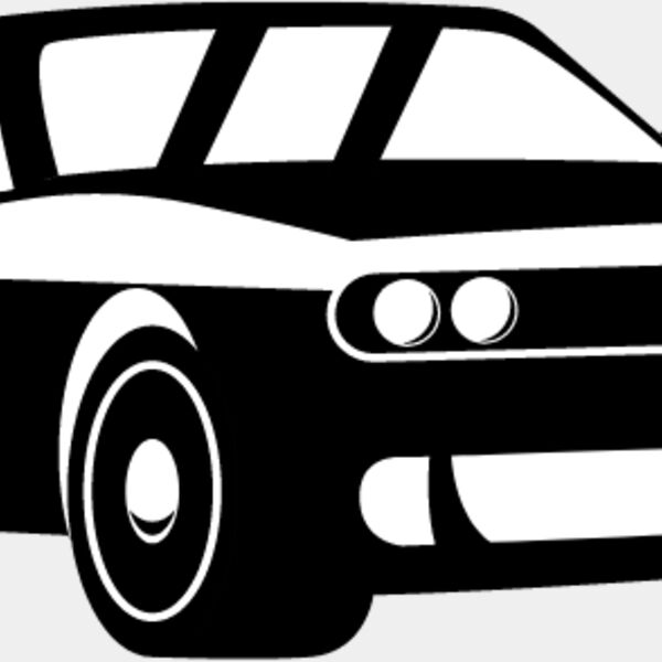 Muscle Car Silhouette1 Thumbnail