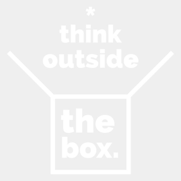 Think Outside the Box  White  Thumbnail