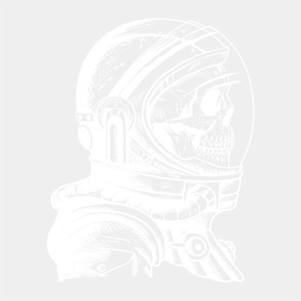 Skeleton Astronaut  white  Thumbnail