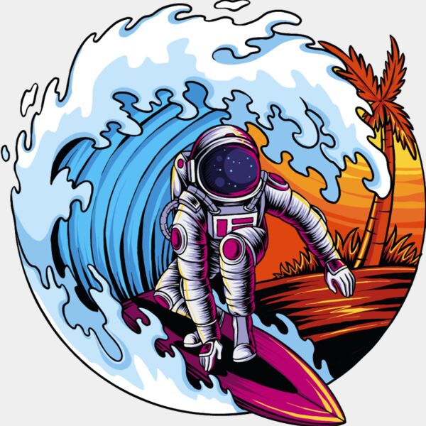 Summer Astronaut Surfer Thumbnail