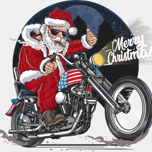 Biker Santa Thumbnail