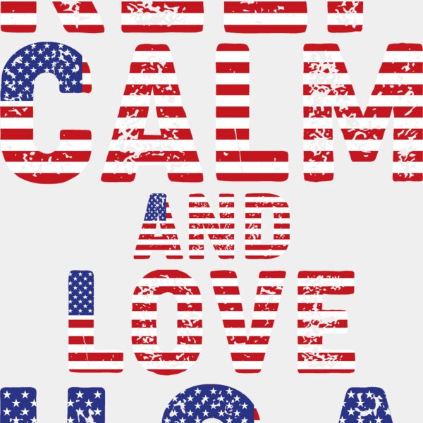 Keep Calm and Love USA Thumbnail