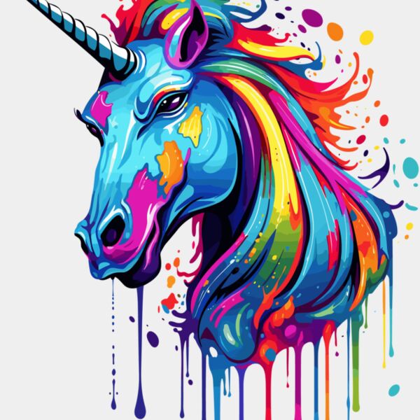 Colorful Unicorn Warrior Thumbnail