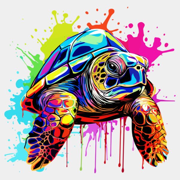 Colorful Turtle Thumbnail