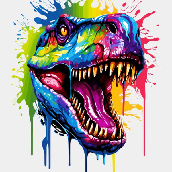 Colorful Dino Thumbnail