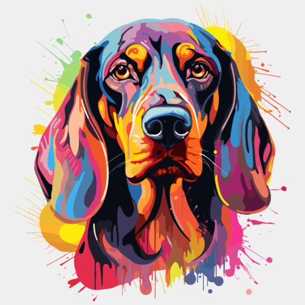 Black and Tan Coonhound 01 Thumbnail