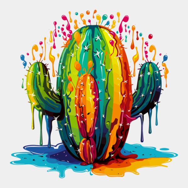 Colorful Cactus Thumbnail