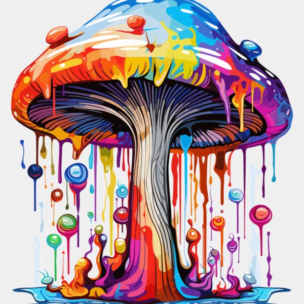 Colorful Mushroom Thumbnail