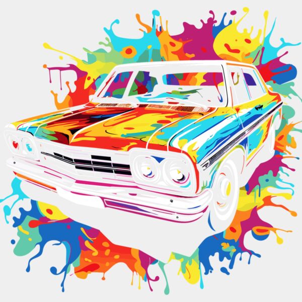 Colorful Classic Car Thumbnail