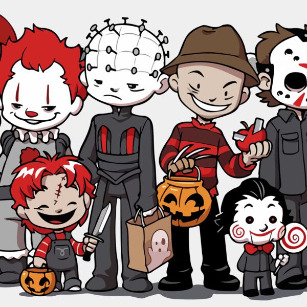 Cartoon Horror Friends Thumbnail