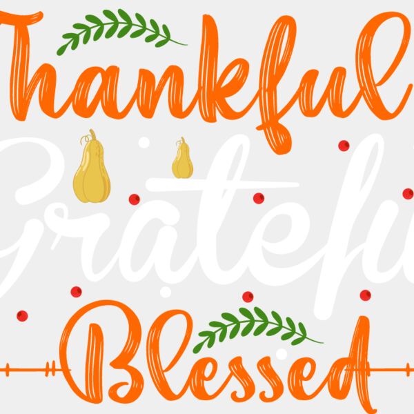 Thankful Grateful Blessed Thumbnail