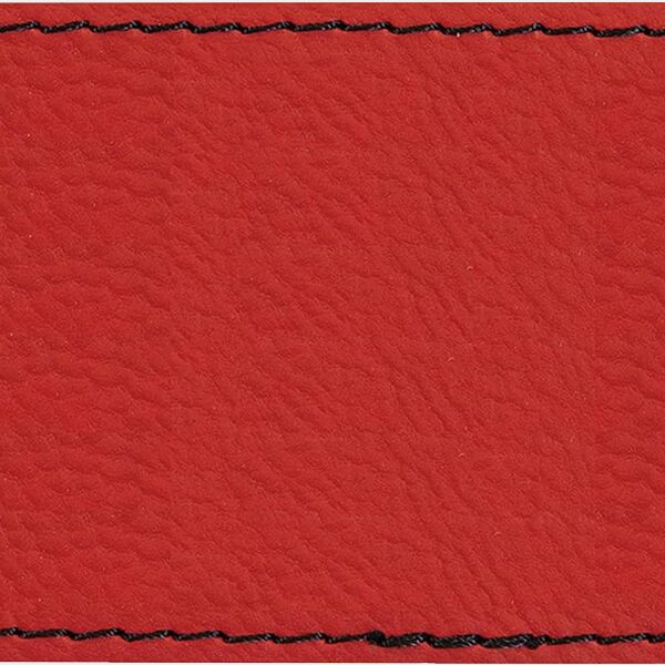 Leatherette Patch   Red Thumbnail