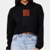 Women's Sponge Fleece Cropped Fleece Hoodie Thumbnail