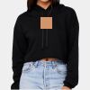 Women's Sponge Fleece Cropped Fleece Hoodie Thumbnail
