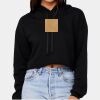 Women's Sponge Fleece Cropped Fleece Hoodie Thumbnail