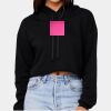 Women's Sponge Fleece Cropped Fleece Hoodie Thumbnail