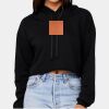 Women's Sponge Fleece Cropped Fleece Hoodie Thumbnail