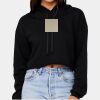 Women's Sponge Fleece Cropped Fleece Hoodie Thumbnail