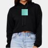 Women's Sponge Fleece Cropped Fleece Hoodie Thumbnail