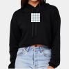 Women's Sponge Fleece Cropped Fleece Hoodie Thumbnail