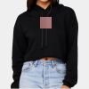 Women's Sponge Fleece Cropped Fleece Hoodie Thumbnail