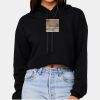 Women's Sponge Fleece Cropped Fleece Hoodie Thumbnail