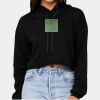 Women's Sponge Fleece Cropped Fleece Hoodie Thumbnail
