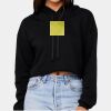 Women's Sponge Fleece Cropped Fleece Hoodie Thumbnail