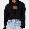 Women's Sponge Fleece Cropped Fleece Hoodie Thumbnail