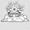6" x 6" DTF Heat Transfer Thumbnail
