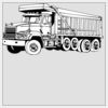 10" x 10" DTF Heat Transfer Thumbnail