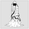 10" x 10" DTF Heat Transfer Thumbnail