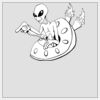 10" x 10" DTF Heat Transfer Thumbnail